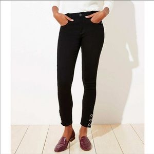 LOFT Black Jeans